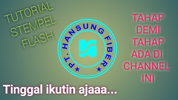 cara setting stempel warna - menggunakan coreldraw x5