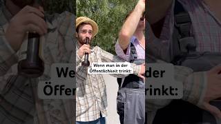 Wenn Man In Der Öffentlichkeit Trinkt