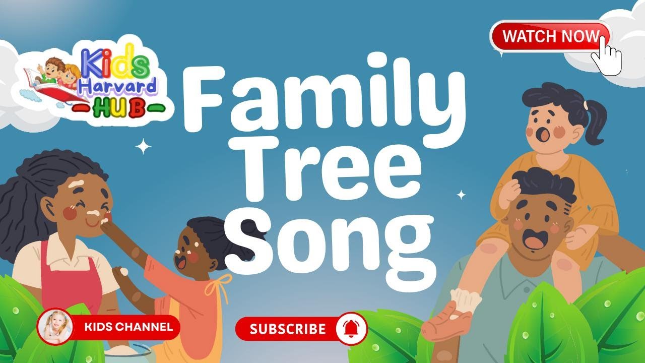Family Tree Kids Song | Learn Song for Children | Kids Songs & Nursery ...