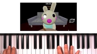 Bunny Piggy Roblox Chapter 7 Ending Theme Piano Tutorial