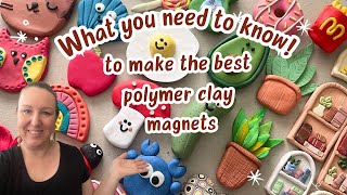 20+ ideas & everything you need to know to make the best polymer clay fridge magnets screenshot 5