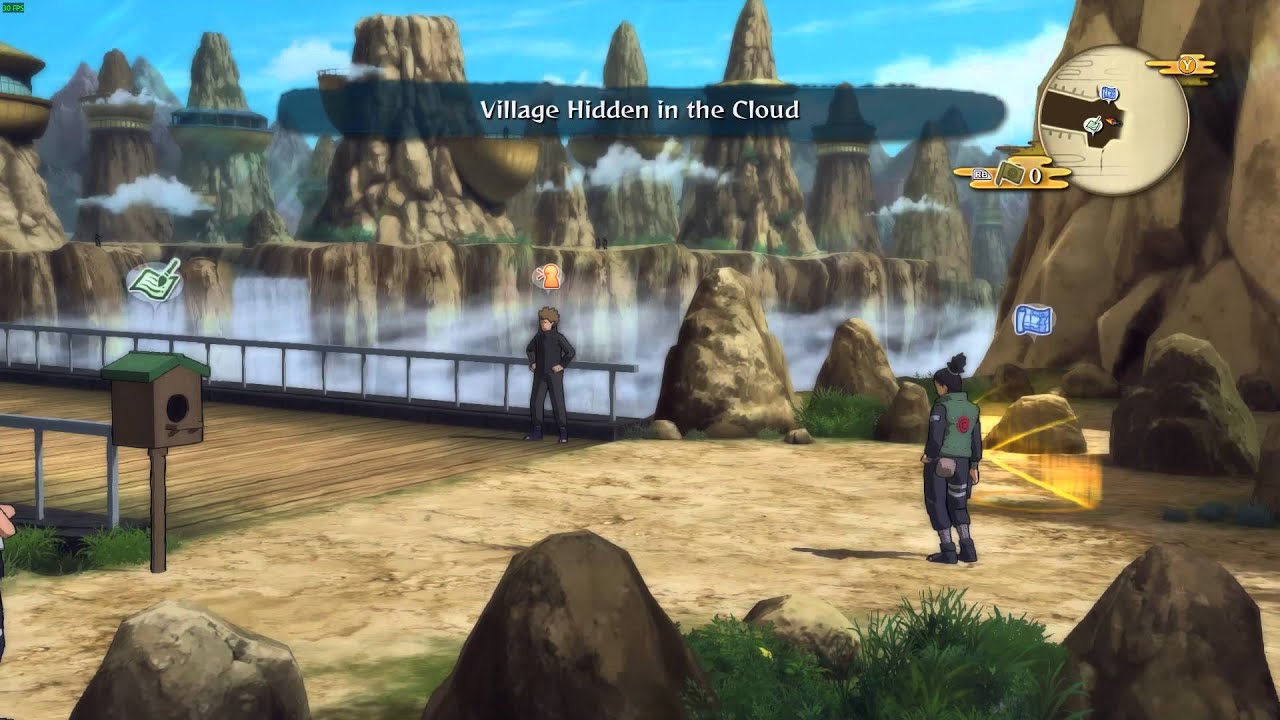 Naruto Shippuden: Ultimate Ninja Storm 4 - Shikamaru Nara Open World Free Roam Gameplay [PC 1080p]