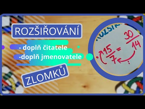 Video: Jak Vynásobit Obyčejný Zlomek