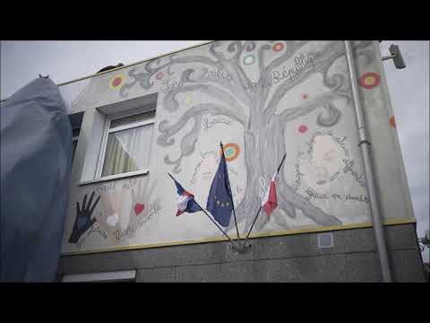 inauguration de la fresque