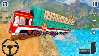 Indian Truck 3D Driver Simulator 2021 - Truck Cargo Transport Driving - New Android Gameplay screenshot 1