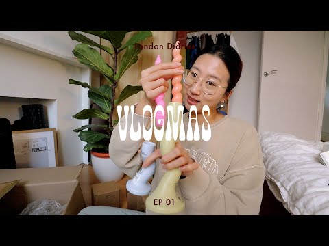 VLOGMAS 01 • london christmas🎄, black friday haul, blackpink concert, christmas market