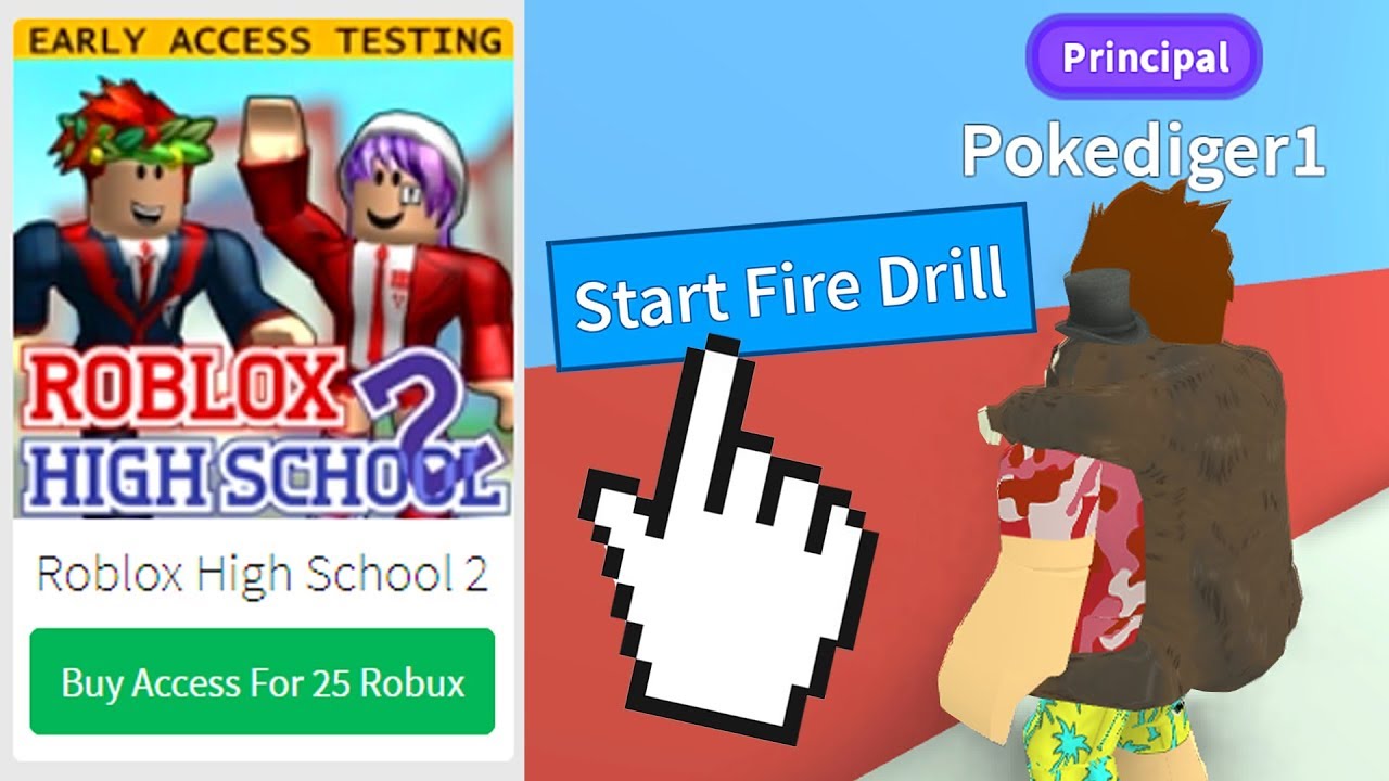 Buying Access To Roblox Highschool 2 Principal Commands Youtube