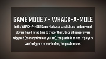 NEW Game Mode 7 – WHACK-A-MOLE