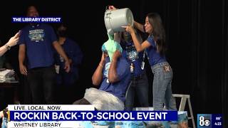 Librarians Slimed at Whitney Library