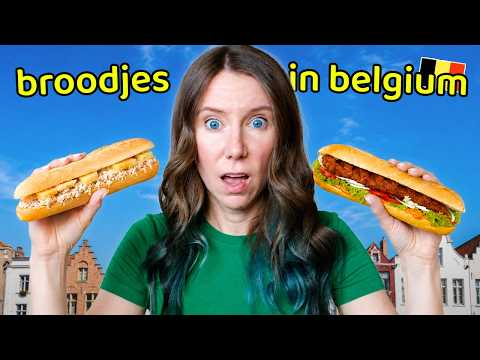 We Tried Belgium’s Most Popular Broodjes 🇧🇪