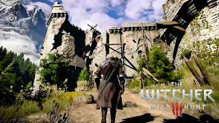 Relaxing Walk in KAER MORHEN - [ The Witcher 3 : Wild Hunt ]