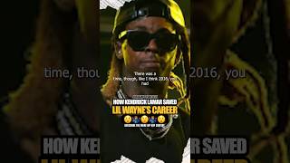 Lil Wayne | How Kendrick Lamar saved his career 😲🤷🏽‍♂️💯 #lilwayne #kendricklamar #hiphop