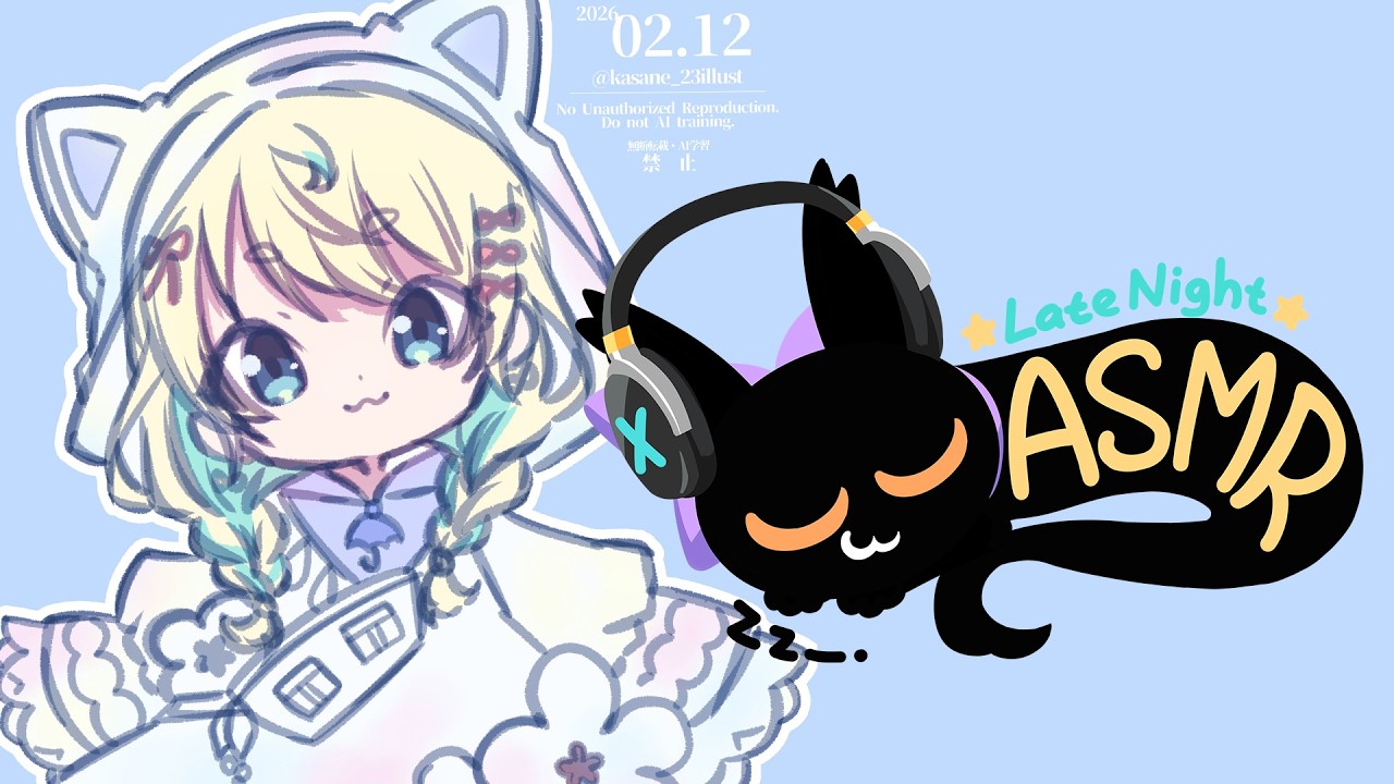 【ASMR】NO TALKING / Ear tapping and mouth sounds/onomatopeia