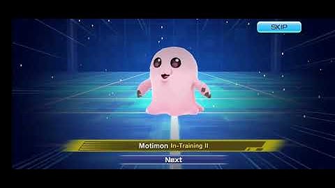 Pabumon to Motimon - Digimon ReArise