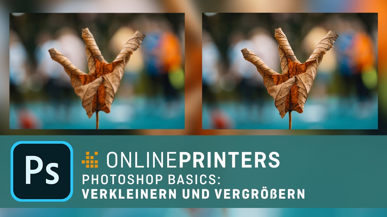 Update In Photoshop Bilder verkleinern und vergrößern – Basics Tutorial