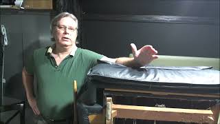 Repair foot rest on recliner