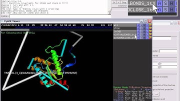 PyKnot 1.1 demonstration using a protein containing structural gaps