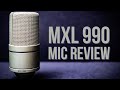 MXL 990 Condenser Microphone Review / Test