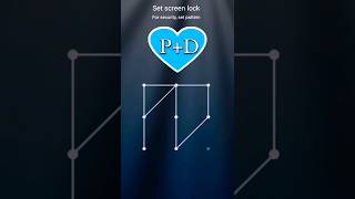 P + D Naam ka Pattern Lock for Android 🔐 📱#patterns #lock screenshot 3