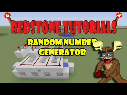 Compact Random Number Generator "Tutorial" (Minecraft Xbox)