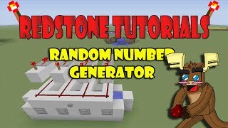 Compact Random Number Generator "Tutorial" (Minecraft Xbox)