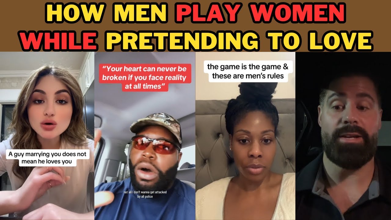 Men reveal how they run dating rosters, trick women emotionally, and keep them in the dark.