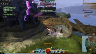 Persistent Aggression [PA] + [trex]  shitting on SoS blob WvW GW2 (my mic Coms are unsync)