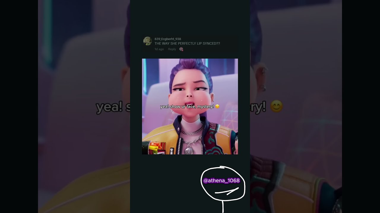 Zoeyy Mah Gurlll Kpopdemonhunters Zoey Kpop Maknae Demonhunters Funny