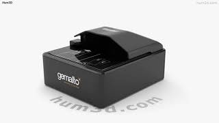 Thales Gemalto AT10K Document Reader 3D model by 3DModels.org