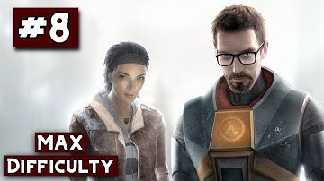 Half-Life: Source | Chapter 8 On A Rail Walkthrough on HARD (MAX) Difficulty #8
