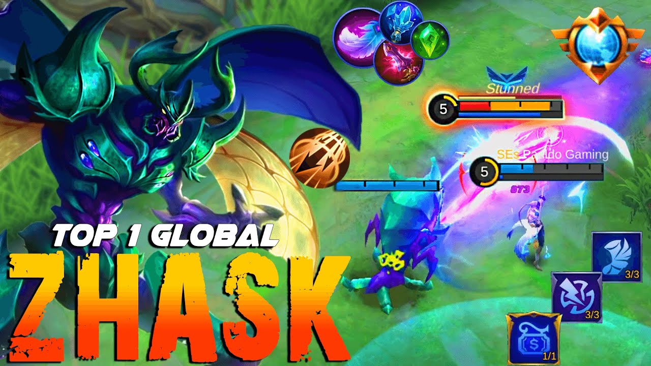 UNSTOPPABLE ZHASK ! BEST GAMEPLAY | TOP 1 GLOBAL ZHASK BY Zealand Eng | MLBB