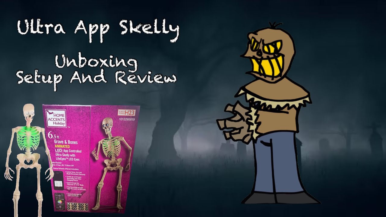 🎃Homedepot Halloween 2025 Ultra App Skelly Unboxing, Setup, And Review💀