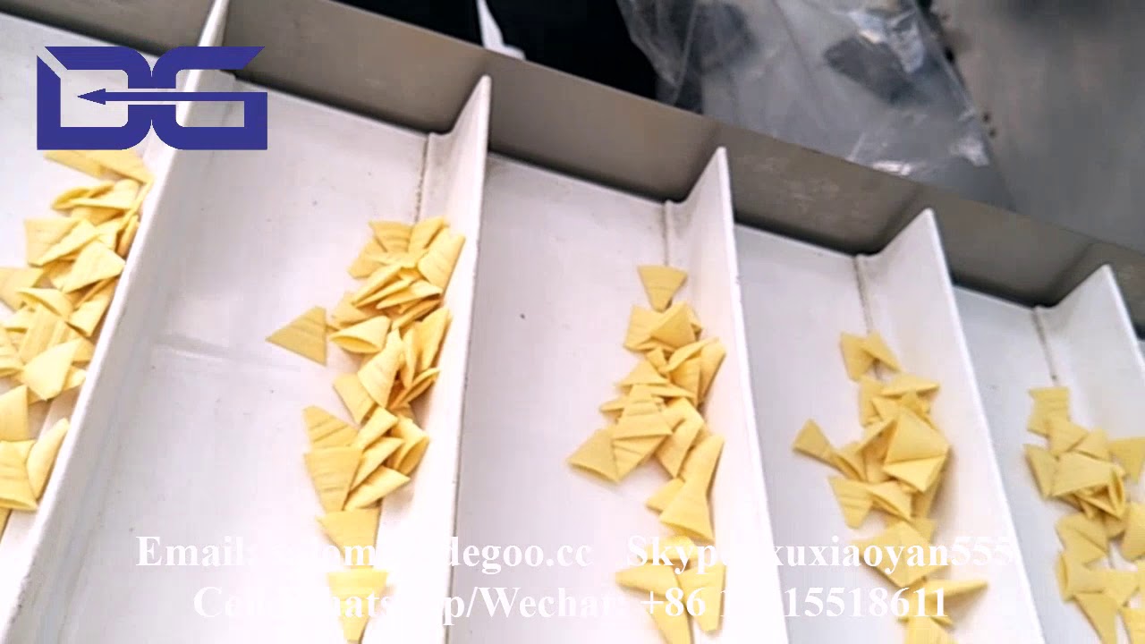 Fried Stick Bugles Corn Cone Snack Food Making Machine Production Line