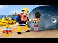 व्हेल मछलियों को बचाएं! | फ़ायरमैन सैम - Fireman Sam 🌟 क़ार्टून | Hindi Cartoons