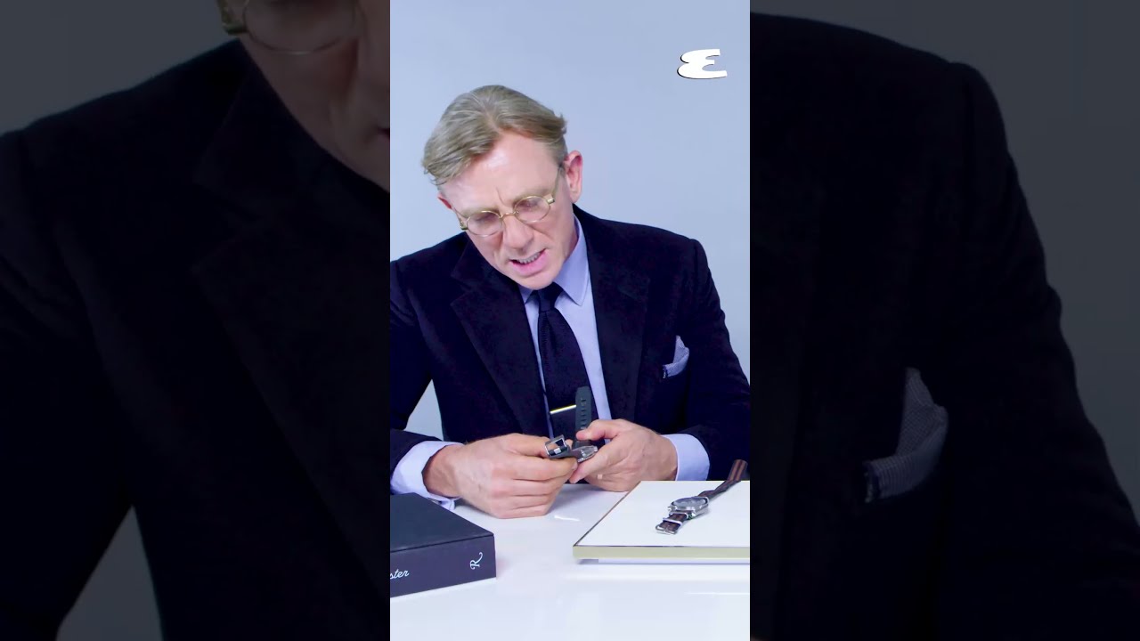 Daniel Craig on His Watch From #CasinoRoyale ⏱ #danielcraig #dialedin