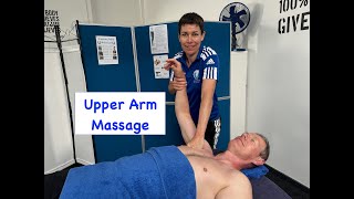 Upper Arm Massage Techniques to Reduce Pain & Improve Performance