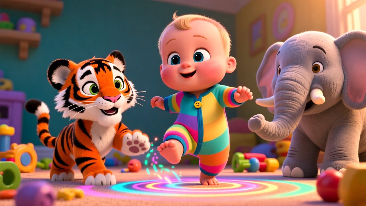 Share Toys With Baby 🧸🤝 | Kids Learning Song | Preschool Sharing and Social Skills Video