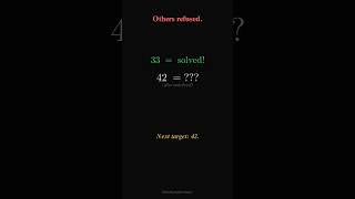 Douglas Adams Said 42. Mathematicians Spent 65 Years Checking