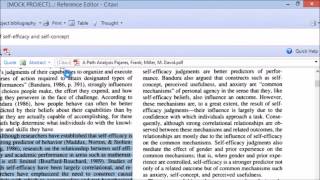 [AcWriMo Prep] Streamlining Academic Writing with Citavi