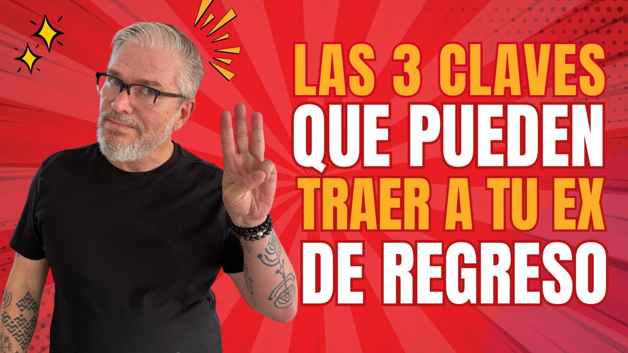 Las 3 CLAVES para RECUPERAR a tu EX EVITATIVO