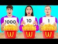 Extreme 1000 Layers Food Challenge 🍽️