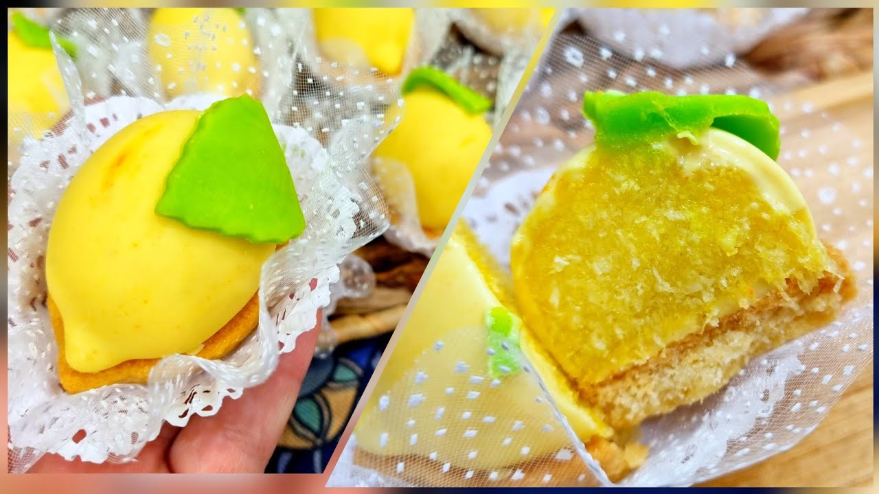 مطبخ ام وليد / حلوة حبة القارص 🍋 بحشو سهل و طريقة مبسطة 👌 .