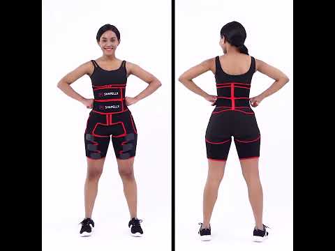 NeoSweat™ Exclusive 3-In-1 Waist and Thigh Trimmer Butt Lifter 