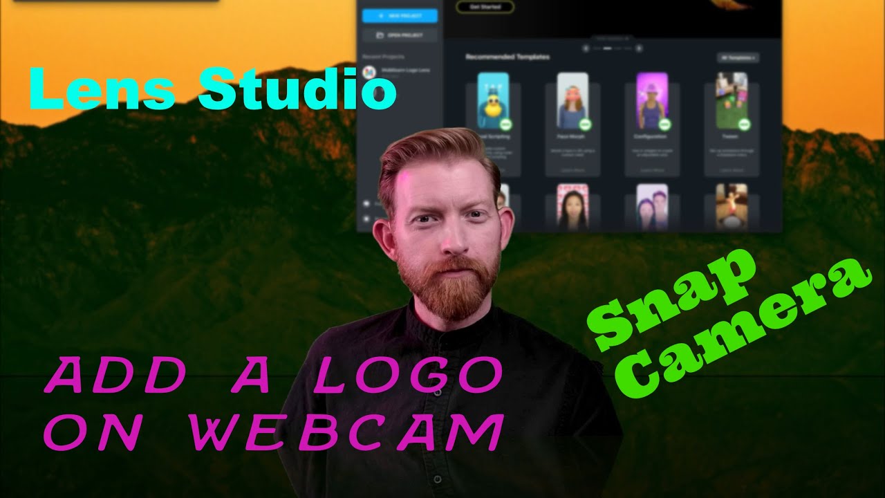 Add A Logo To Zoom Meetings With Lens Studio Snap Camera Youtube