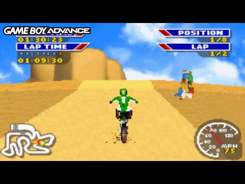 MX 2002 Featuring Ricky Carmichael (Game Boy Advance Gameplay)