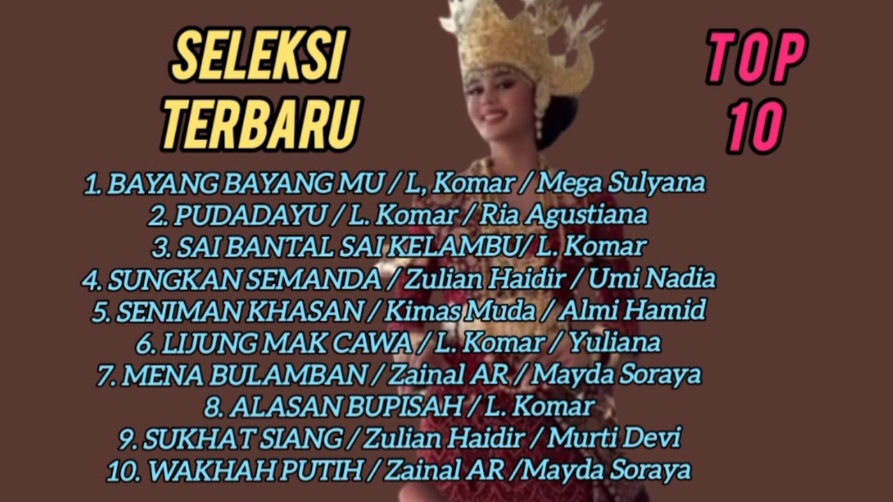 10 Lagu Pilihan yang paling dicari