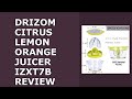 Drizom Citrus Lemon Orange Juicer Manual Hand Squeezer Review (2026) - Still Worth It?