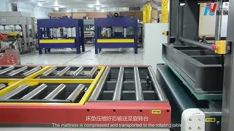 NG-19RS Automatic mattress fold rolling machine