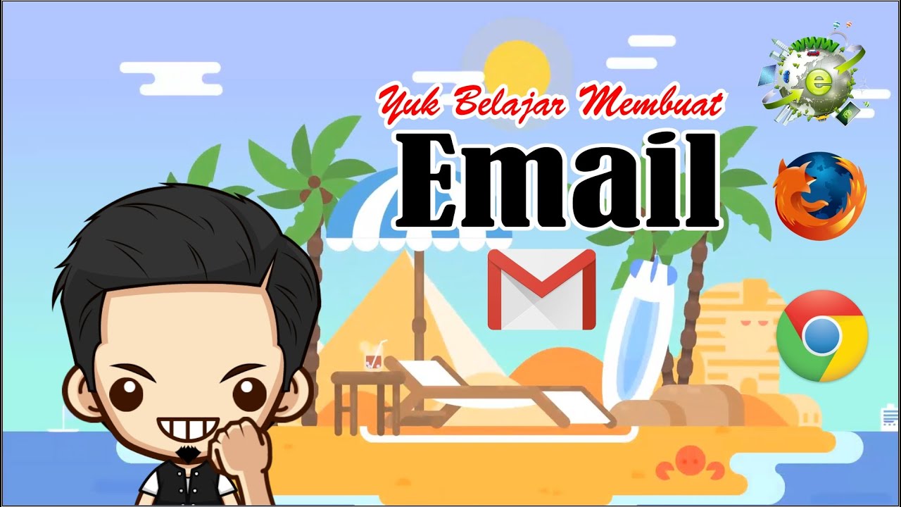 Animasi Tutorial Cara Membuat Email di Gmail 