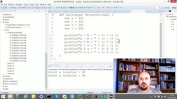 Scala by using ECLIPSE IDE Lesson-1